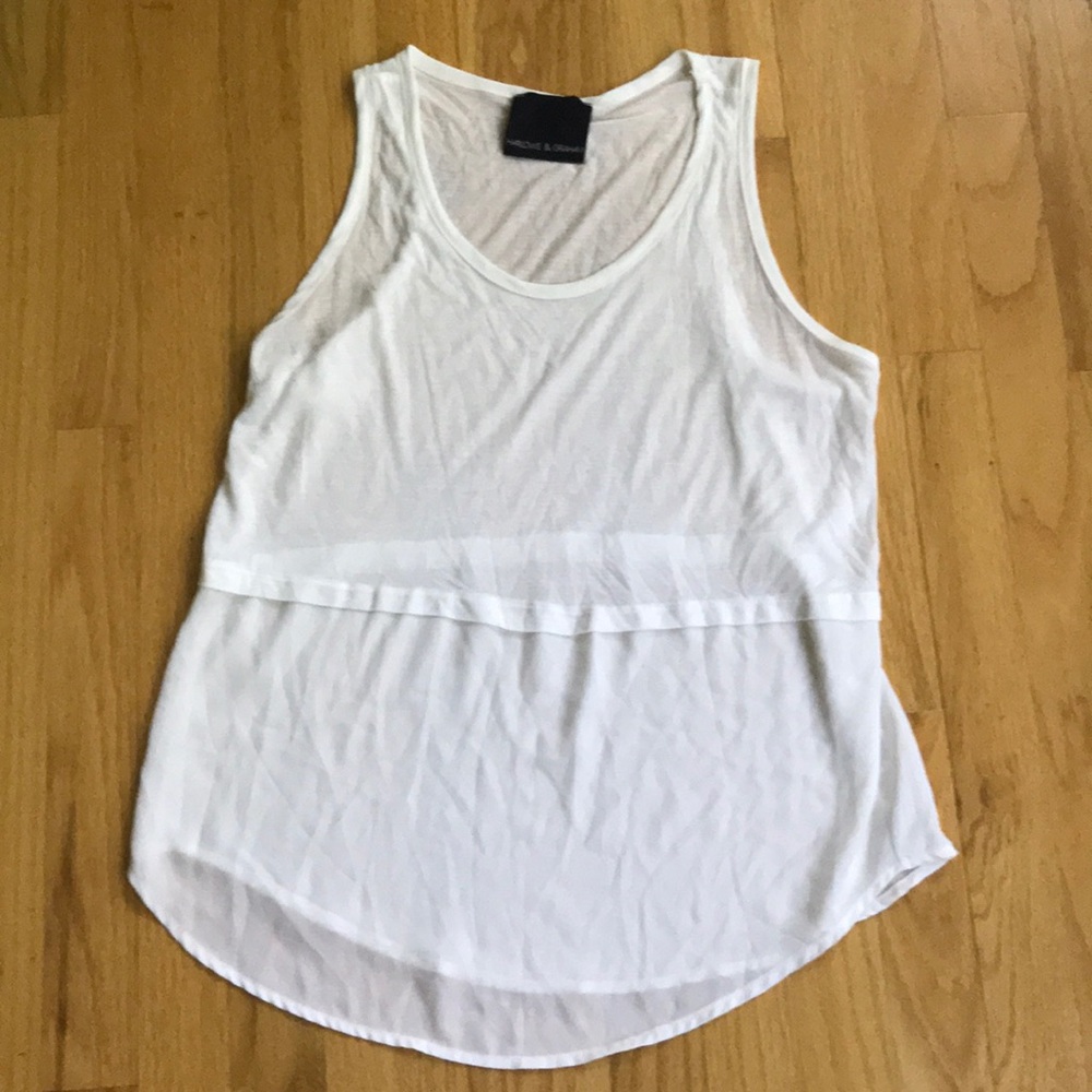 Harlowe & Graham Silk Tank Top Size M!